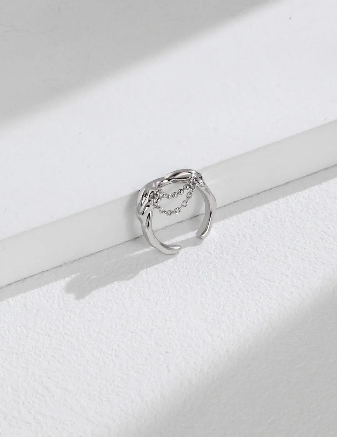 Lisette Fluid Inspired Silver Ring